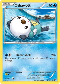 Oshawott - Legendary Treasures (LTR) #37/113 - Common Pokémon Trading Card