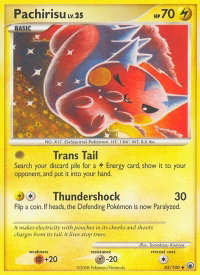 Pachirisu - Majestic Dawn (MD) #43/100 - Uncommon Pokémon Trading Card