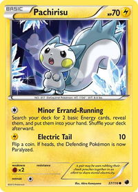 Pachirisu - Plasma Freeze (PLF) #37/116 - Common Pokémon Trading Card