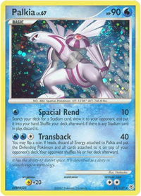 Palkia - Diamond and Pearl (DP) #11/130 - Holo Rare Pokémon Trading Card