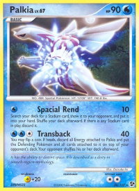 Palkia - Great Encounters (GE) #26/106 - Rare Pokémon Trading Card
