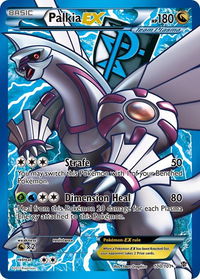 Palkia EX (Team Plasma) (100 Full Art) - Plasma Blast (PLB) #100/101 - Ultra Rare Pokémon Trading Card