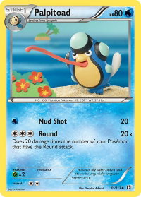 Palpitoad - Legendary Treasures (LTR) #41/113 - Uncommon Pokémon Trading Card