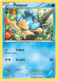 Panpour - Emerging Powers (EPO) #22/98 - Common Pokémon Trading Card