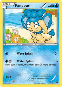 Panpour - XY Base Set (XY) #37/146 - Common Pokémon Trading Card