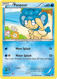 Panpour - XY Base Set (XY) #37/146 - Common Pokémon Trading Card