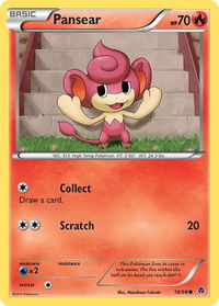 Pansear - Emerging Powers (EPO) #18/98 - Common Pokémon Trading Card