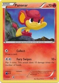 Pansear - Kalos Starter Set (KSS) #7/39 - Common Pokémon Trading Card