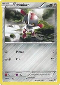 Pawniard - Kalos Starter Set (KSS) #19/39 - Common Pokémon Trading Card