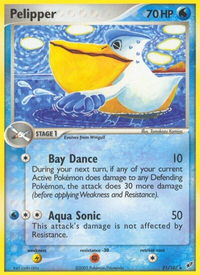 Pelipper - Deoxys (DX) #21/107 - Rare Pokémon Trading Card