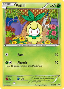 Petilil - Noble Victories (NVI) #4/101 - Common Pokémon Trading Card