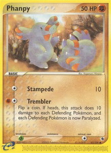 Phanpy - Ruby and Sapphire (RS) #62/109 - Common Pokémon Trading Card