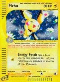 Pichu (22) - Expedition Pokémon trading card