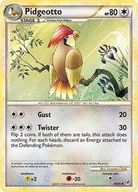 Pidgeotto - Call of Legends (CL) #48/95 - Uncommon Pokémon Trading Card