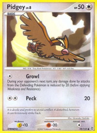 Pidgey - Secret Wonders (SW) #99/132 - Common Pokémon Trading Card
