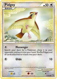 Pidgey - Triumphant (TM) #71/102 - Common Pokémon Trading Card