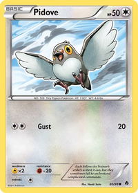 Pidove - Emerging Powers (EPO) #80/98 - Common Pokémon Trading Card