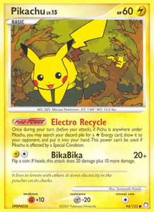 Pikachu - Mysterious Treasures (MT) #94/123 - Common Pokémon Trading Card