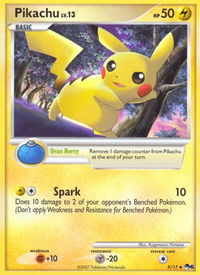 Pikachu - POP Series 6 (POP) #009/017 - Common Pokémon Trading Card