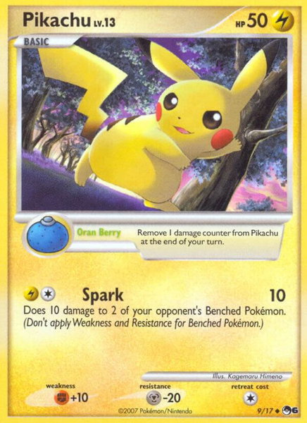 Pikachu - POP Series 6 Pokémon trading card