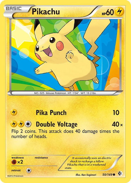 Pikachu - Boundaries Crossed Pokémon trading card