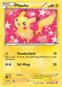 Pikachu - Legendary Treasures: Radiant Collection (LTR) #RC7/RC25 - Uncommon Pokémon Trading Card