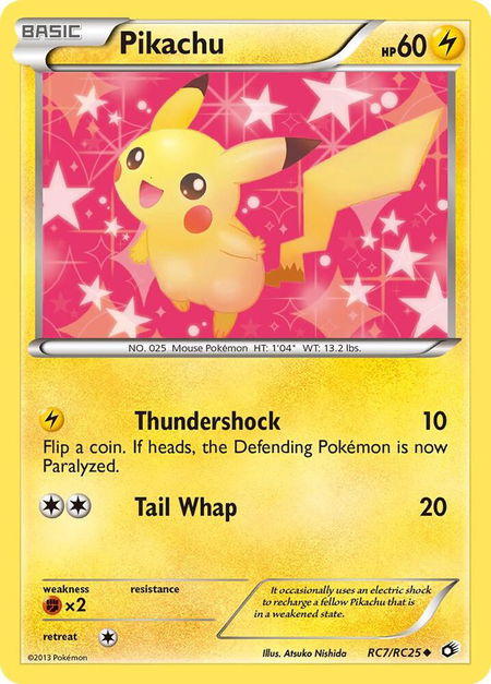 Pikachu - Legendary Treasures: Radiant Collection Pokémon trading card