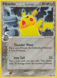 Pikachu (Delta Species) - 035 (Value Pack) - Nintendo Promos (PR) #035 - Rare Pokémon Trading Card
