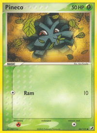 Pineco - Unseen Forces (UF) #66/115 - Common Pokémon Trading Card