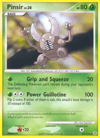 Pinsir - Secret Wonders (SW) #59/132 - Uncommon Pokémon Trading Card