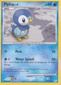 Piplup - DP Trainer Kit: Manaphy & Lucario (PR) #5/12 - Common Pokémon Trading Card