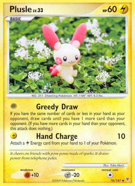 Plusle - Supreme Victors Pokémon trading card