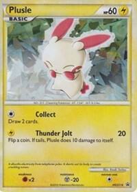 Plusle - HGSS16 trading card from HGSS Promos Plusle - HGSS16 - HGSS Promos Pokémon trading card