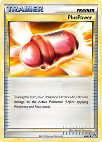 PlusPower - Unleashed (UL) #80/95 - Uncommon Pokémon Trading Card