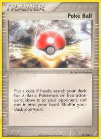 Poke Ball - Crystal Guardians (CG) #82/100 - Uncommon Pokémon Trading Card