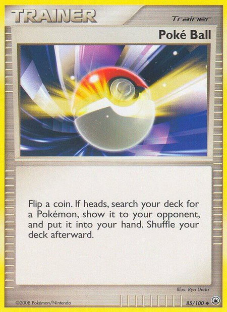 Poke Ball - Majestic Dawn Pokémon trading card