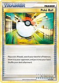 Poke Ball - HeartGold SoulSilver (HS) #95/123 - Uncommon Pokémon Trading Card