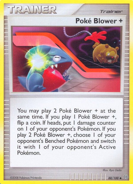 Poke Blower + - Stormfront Pokémon trading card
