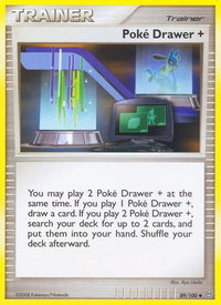 Poke Drawer + - Stormfront (SF) #89/100 - Uncommon Pokémon Trading Card