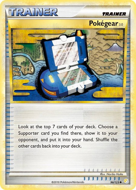 Pokegear 3.0 - HeartGold SoulSilver Pokémon trading card