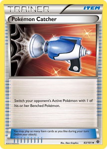 Pokemon Catcher - Plasma Blast (PLB) #83/101 - Uncommon Pokémon Trading Card