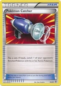 Pokemon Catcher trading card from Kalos Starter Set Pokemon Catcher - Kalos Starter Set Pokémon trading card