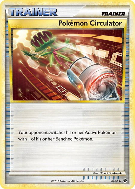 Pokemon Circulator - Unleashed Pokémon trading card