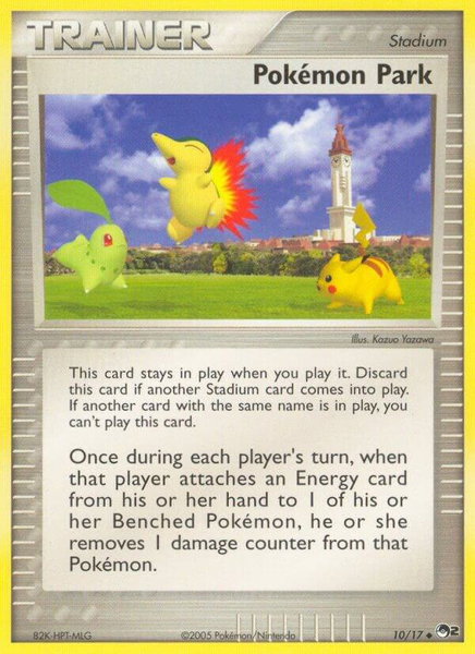 Pokemon Park trading card from POP Series 2 Pokemon Park - POP Series 2 Pokémon trading card