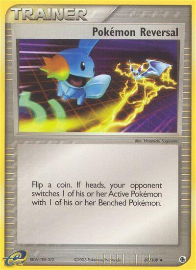 Pokemon Reversal - Ruby and Sapphire Pokémon trading card