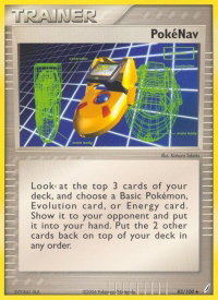 Pokenav - Crystal Guardians (CG) #83/100 - Uncommon Pokémon Trading Card