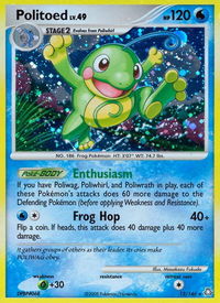 Politoed - Legends Awakened (LA) #12/146 - Holo Rare Pokémon Trading Card