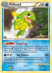 Politoed - Unleashed (UL) #7/95 - Holo Rare Pokémon Trading Card