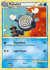 Poliwhirl - Unleashed (UL) #37/95 - Uncommon Pokémon Trading Card