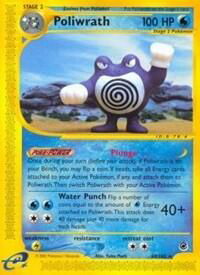 Poliwrath (60) - Expedition (EX) #060/165 - Rare Pokémon Trading Card